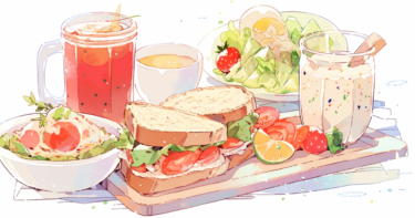 ヘルシーランチのアイデア「栄養バランス抜群のランチレシピ集」